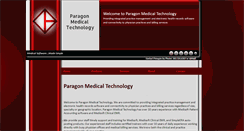 Desktop Screenshot of paragonmedtech.com