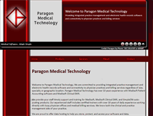 Tablet Screenshot of paragonmedtech.com